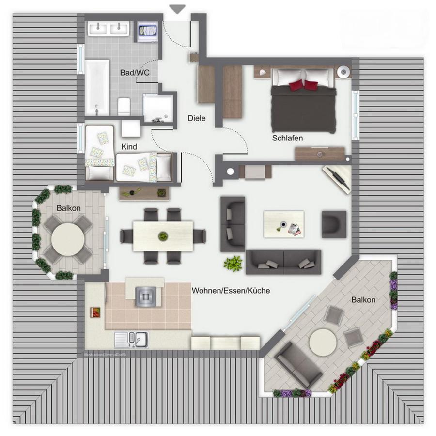 Waterkant Wohnung 08 - Seestern Boltenhagen Kültér fotó